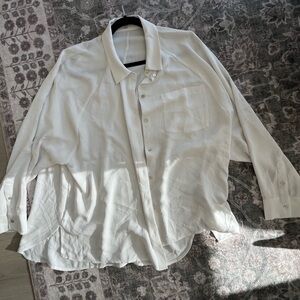 Wilfred Cream Button-Up Blouse